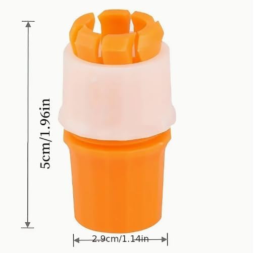 Faucet Tight Pipe Connector, Universal Adapter Coupling Mesh Water Nozzle Fitting (5 Pcs)