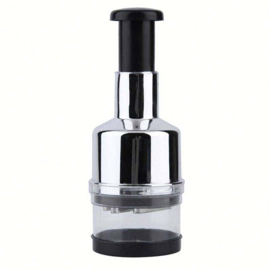 Hand Press Garlic Chopper, Manual Vegetable Cutter