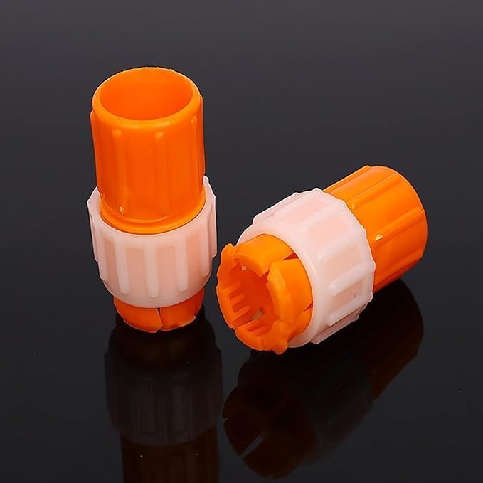 Faucet Tight Pipe Connector, Universal Adapter Coupling Mesh Water Nozzle Fitting (5 Pcs)