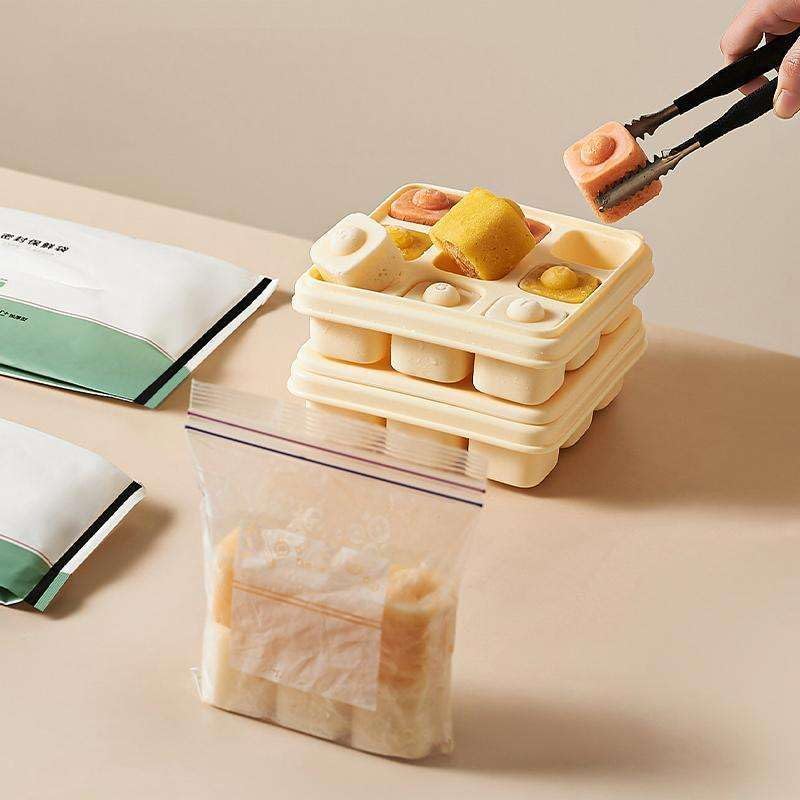 9 Grid Ice Cube Mold, Silicone Ice Cube Tray, Square Shape Ice Cube Tray with Dust Cover
