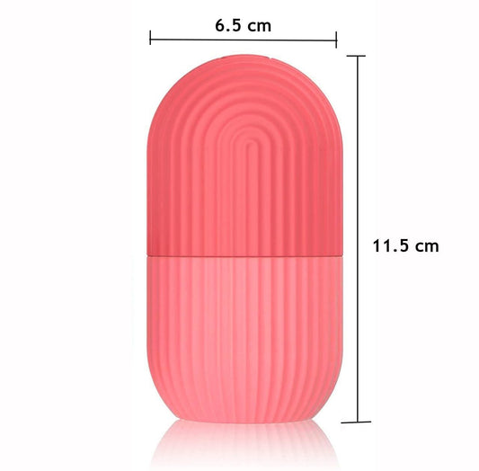 Silicone Face Ice Roller for Men & Women – Reusable & Unbreakable Face Massager for Glowing Skin