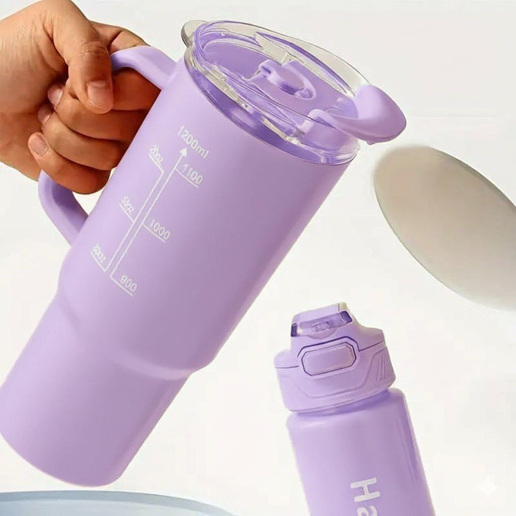 Plastic Tumbler Set, 1200ml/800ml/300ml, (Multicolor)