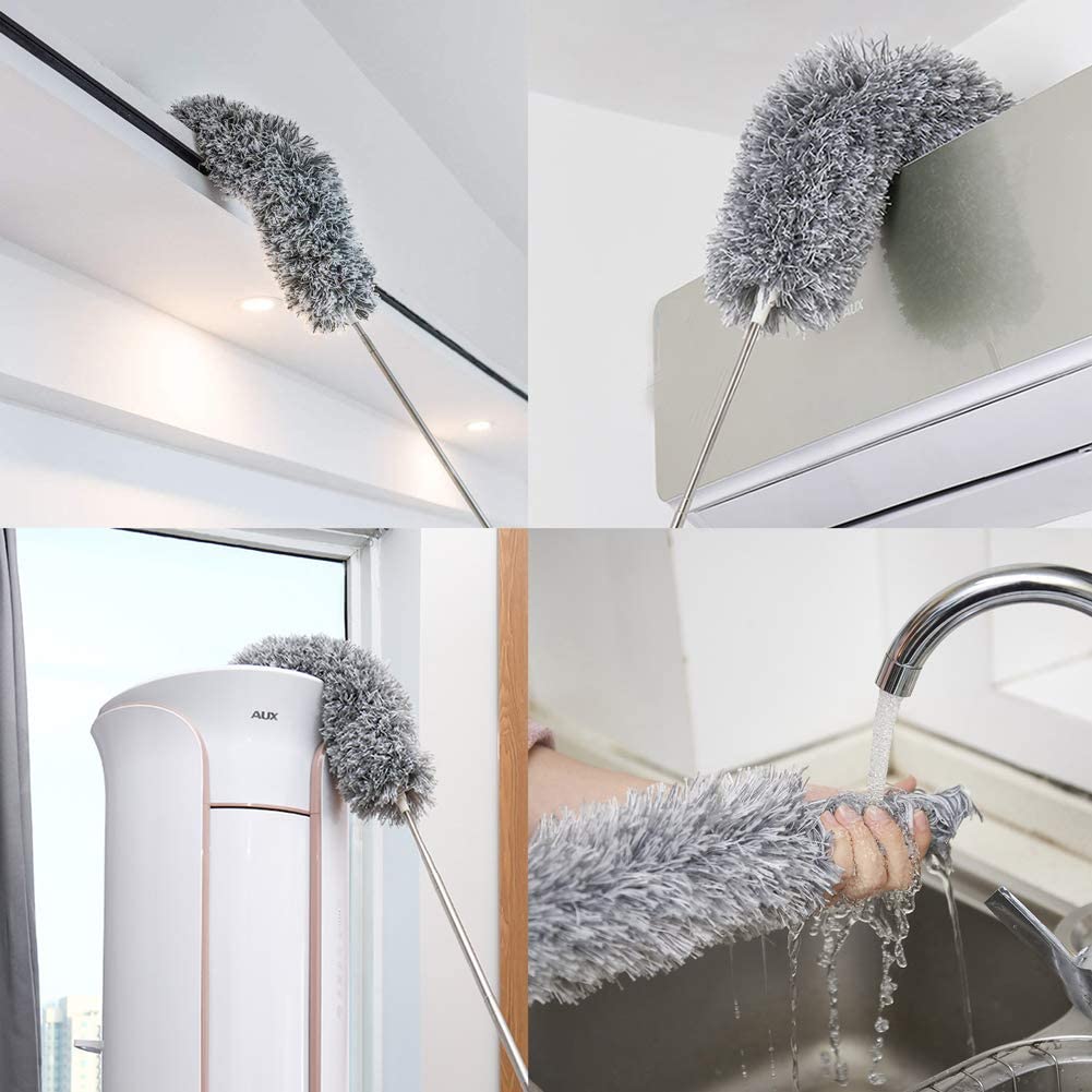 Extendable Washable Microfiber Cleaning Duster