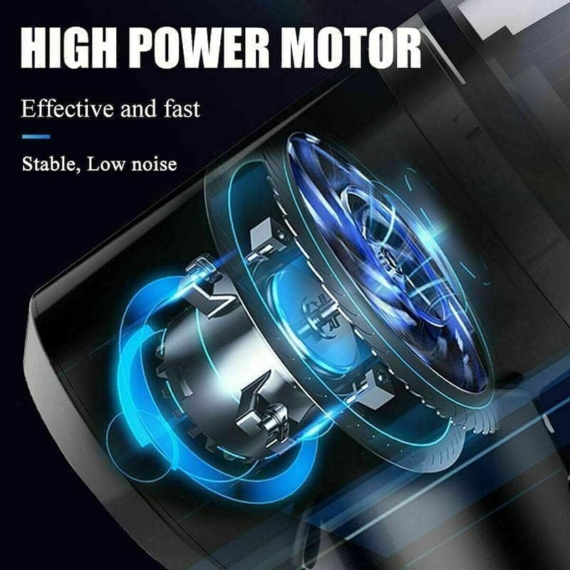 3 in 1 Vacuum Cleaner with Blower for Home. Cordless Car Vacuum Cleaner, USB Rechargeable Cleaner for Car Outdoor Office Handheld Computer, Laptop, Car