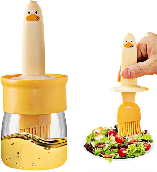 Oil Dispenser Bottle With Silicone Brush 200ml