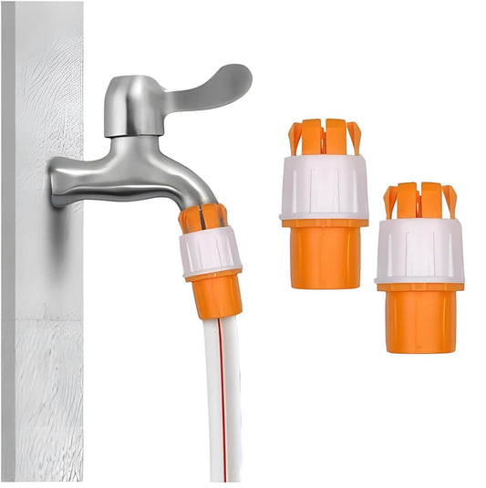 Faucet Tight Pipe Connector, Universal Adapter Coupling Mesh Water Nozzle Fitting (5 Pcs)