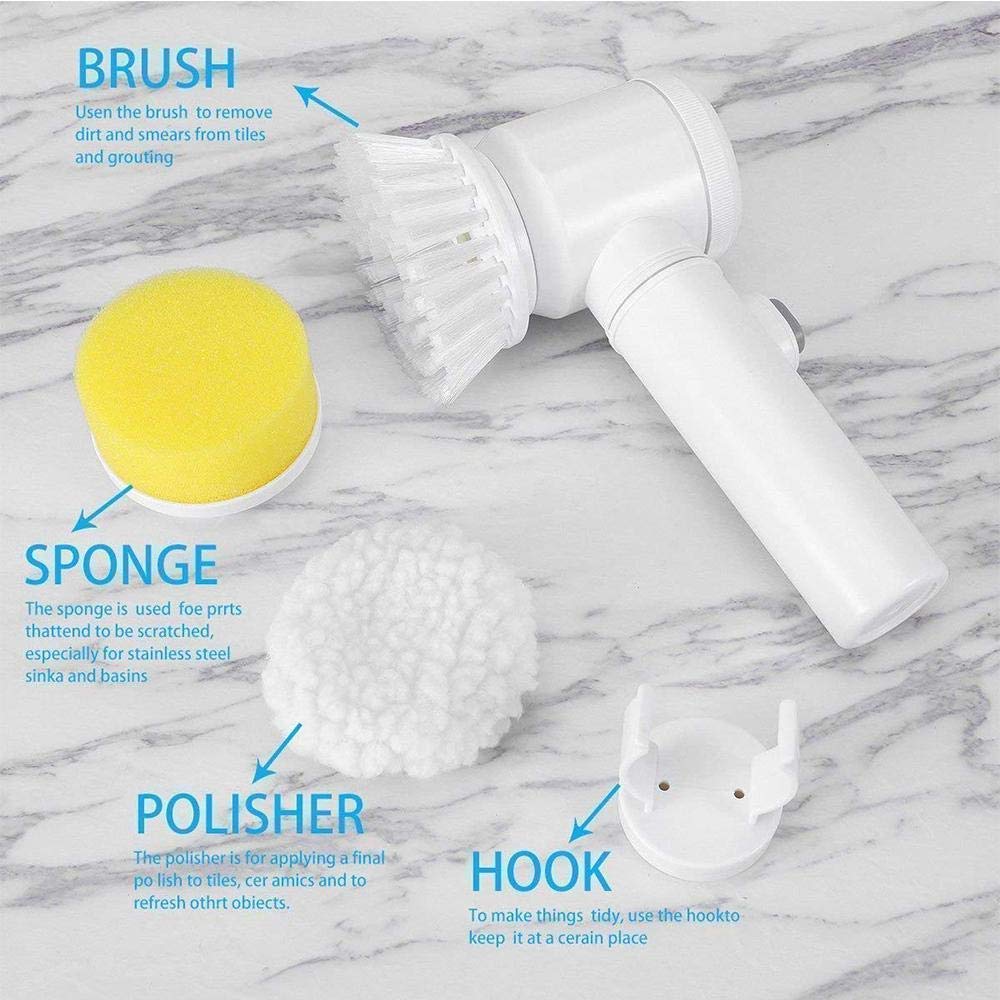 Rechargeable Multifunctional Handheld Magic Brush Cleaner