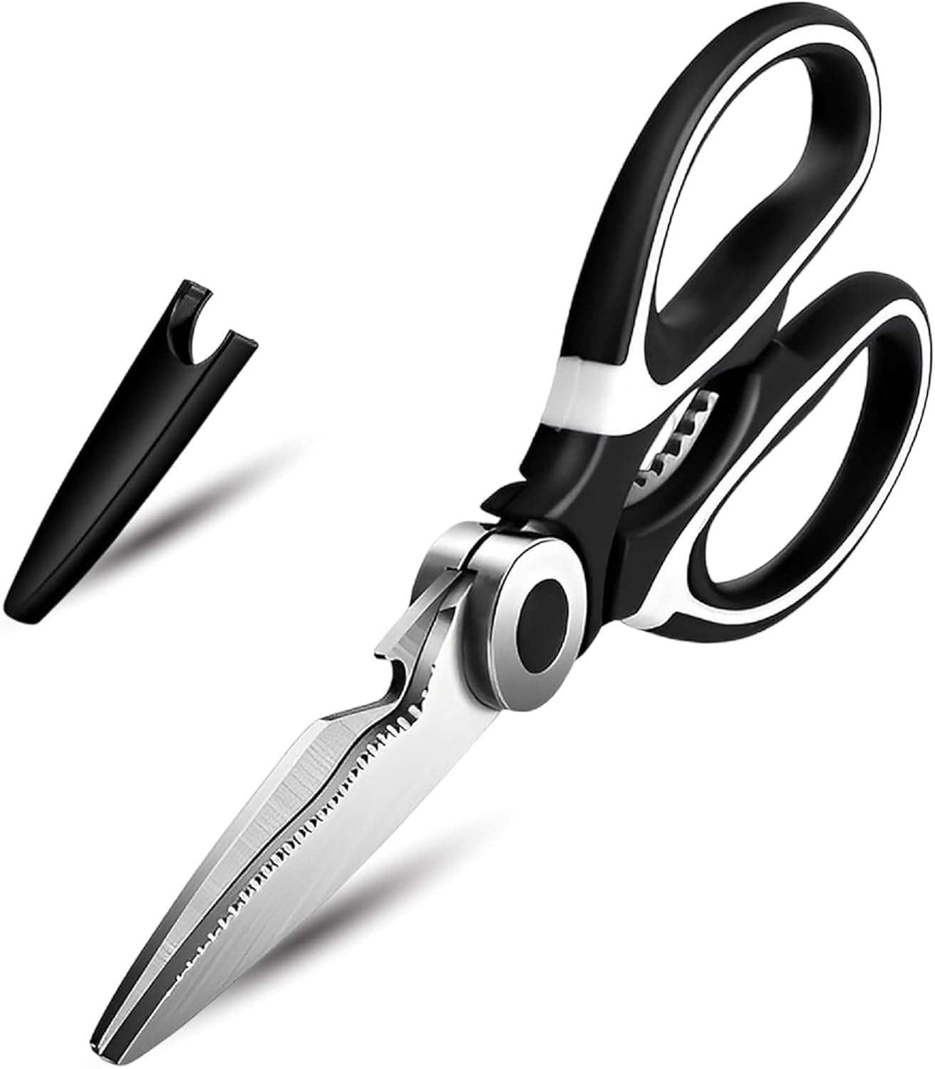 Kitchen Scissor Multi-Purpose Stainless Steel Shears With Bottle Opener Fish Cutting Stainless Steel Scissor