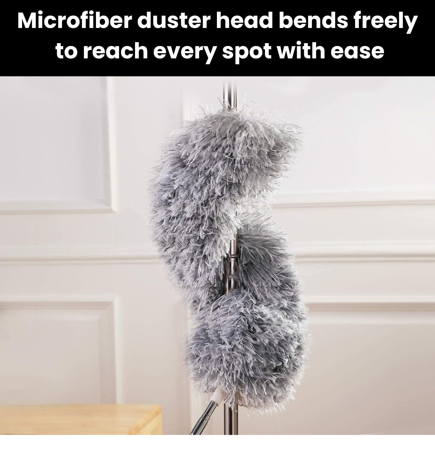 Extendable Washable Microfiber Cleaning Duster