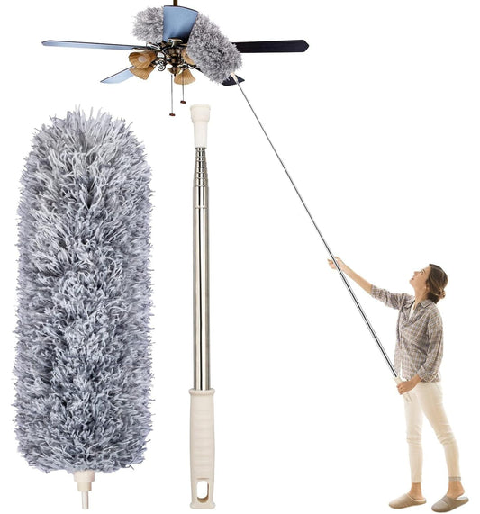 Extendable Washable Microfiber Cleaning Duster